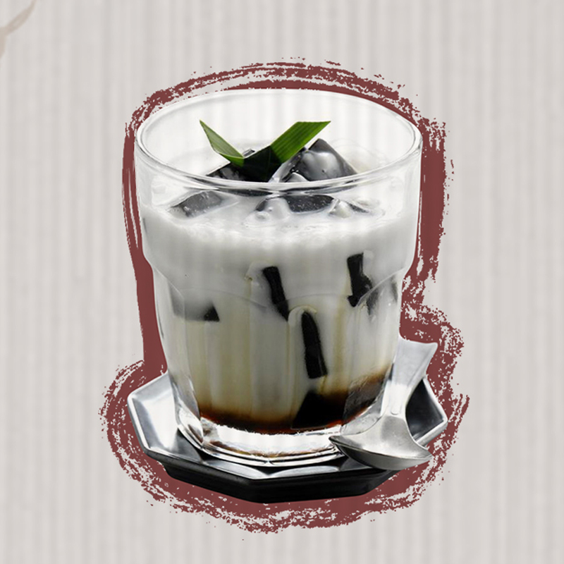 Black jelly with coconut milk Main Image